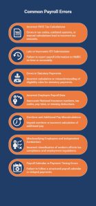 Infographic on What Are the Most Common Payroll Errors Businesses Make_ - visual selection