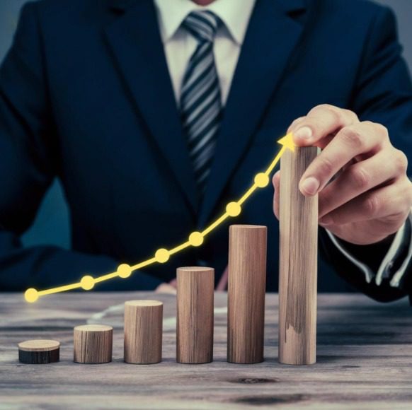 growth projection graph