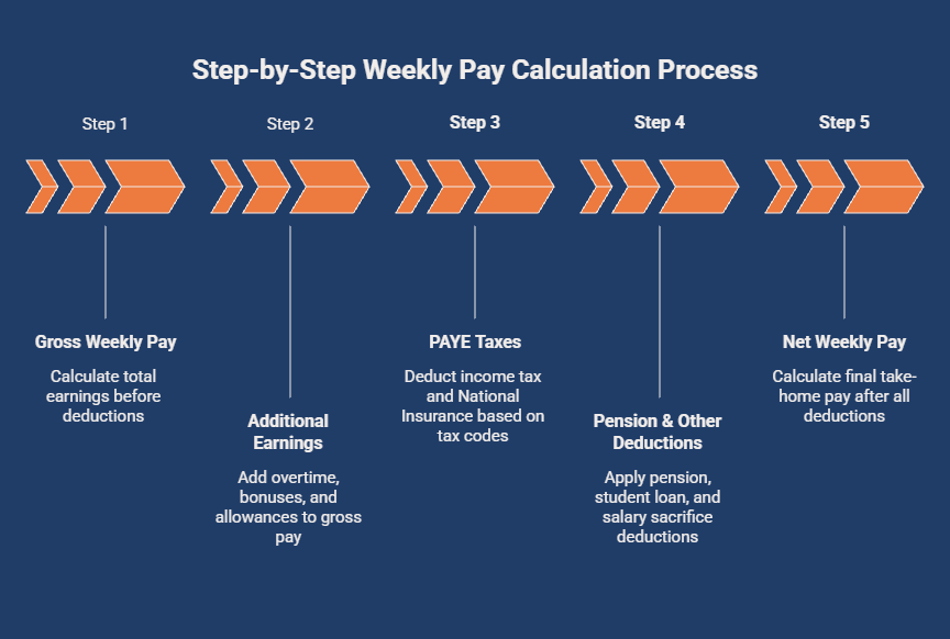 Weekly Paid How to Calculate Weekly Pay in the UK Step-by-Step?