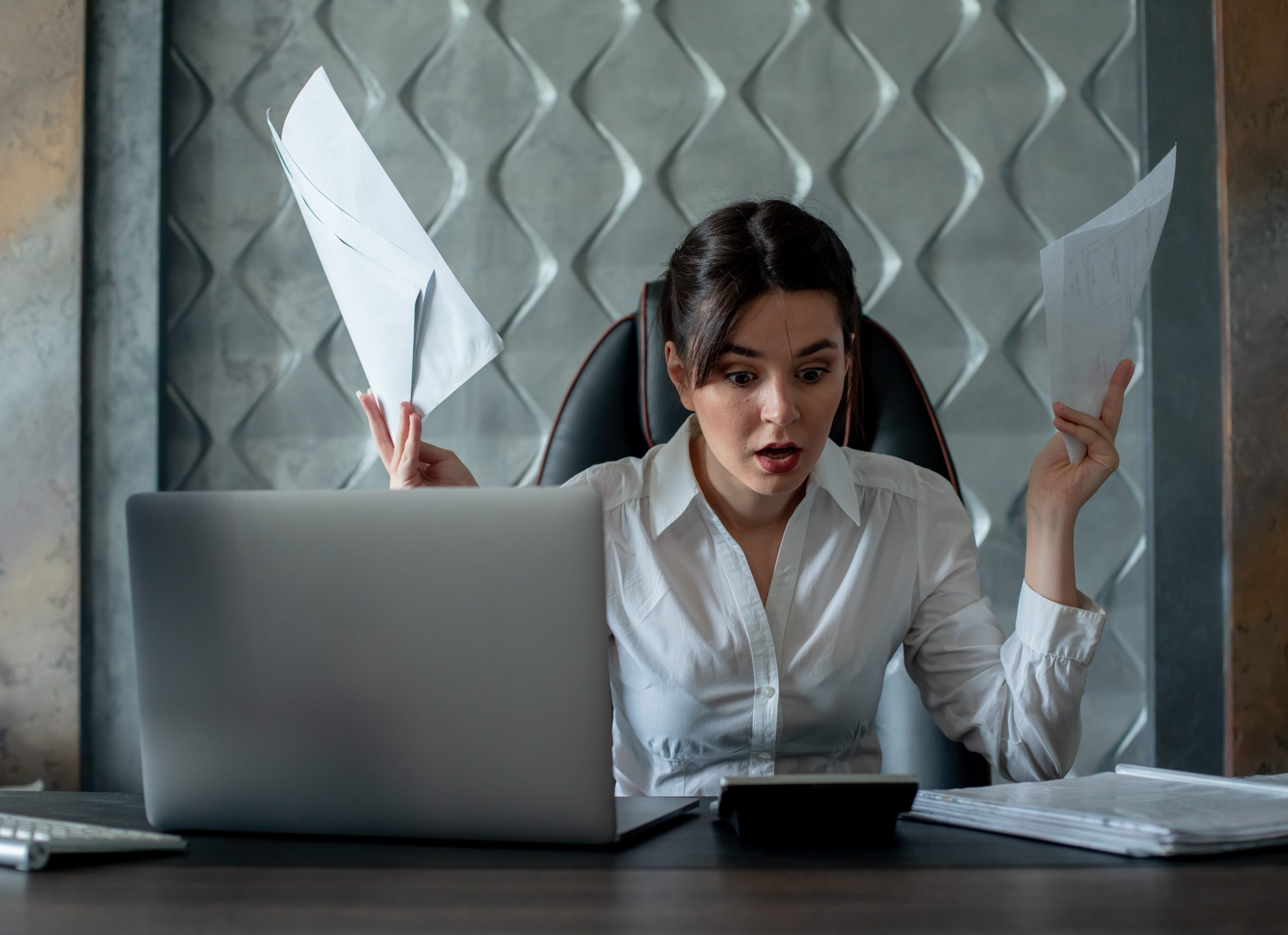 women in stress